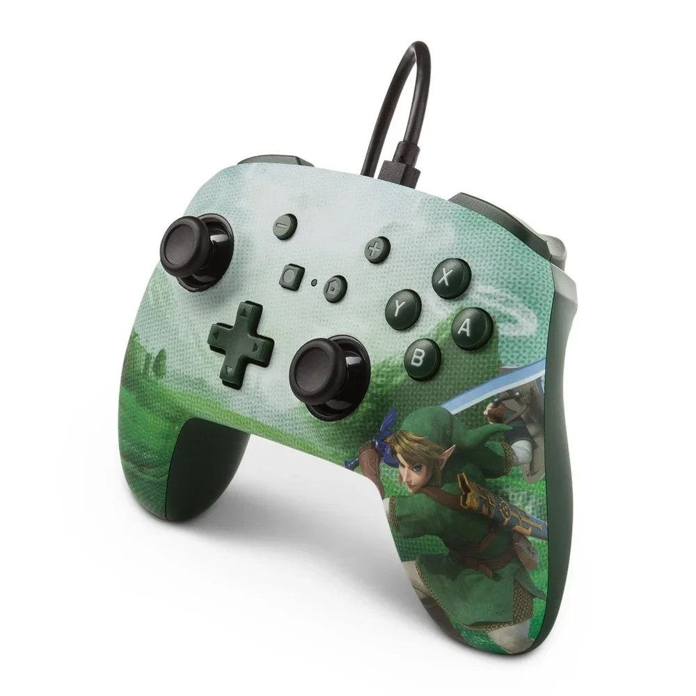 Nintendo Switch Controller Wired The Legend of Zelda 10ft USB New Sealed Green